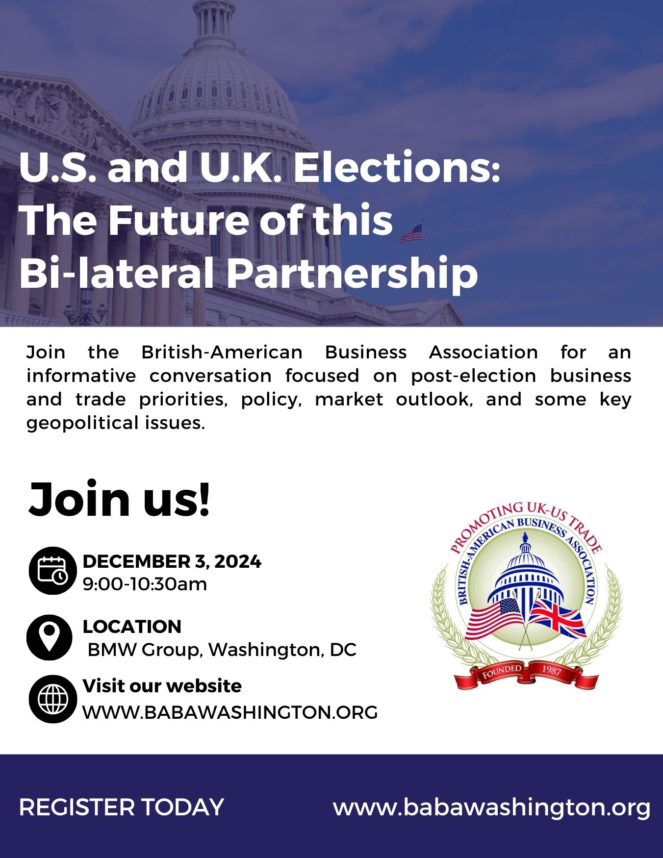 U.S. and U.K. Elections: The Future of this Bi-lateral Partnership